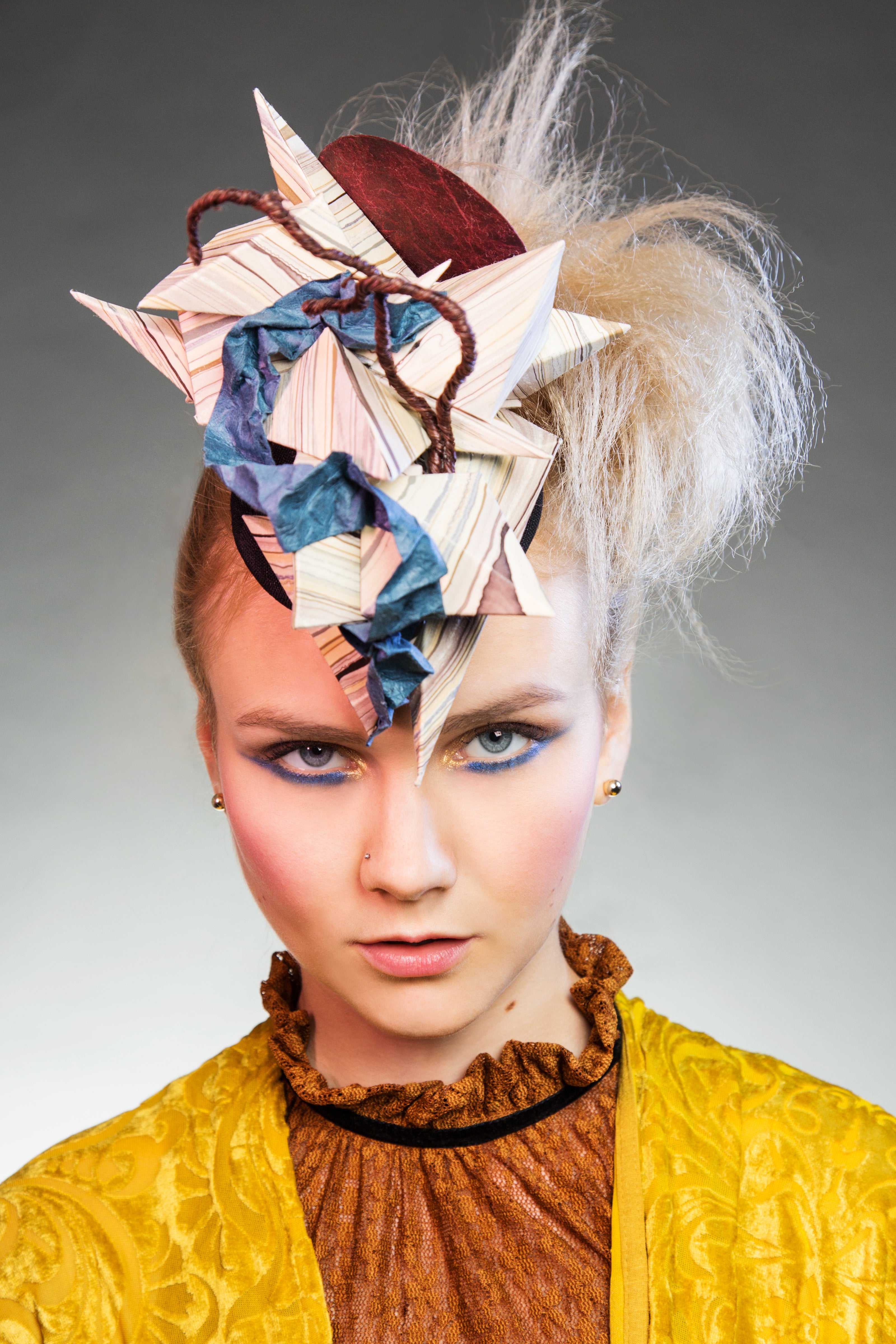 River - Handmade Geometric Headpiece – MISASSEMBLED display picture 1
